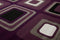 Rugs Hallway Runner Rug - 27" x 86" x 0.31" Lilac Polypropylene Runner Rug HomeRoots