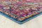 Rugs Hallway Runner Rug - 31" x 86" x 0.35" Magenta Olefin/Frieze Runner Rug HomeRoots