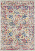 Rugs Hallway Runner Rug - 31" x 86" x 0.35" Multi Olefin/Frieze Runner Rug HomeRoots