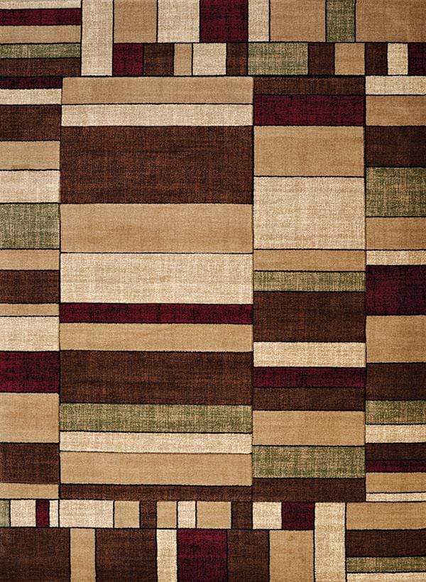 Rugs Hallway Runner Rug 31" x 88" x 0.47" Multi Polypropylene Runner Rug 8632 HomeRoots