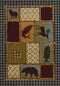 Rugs Home Decorators Collection Rugs 22" x 32" x 0.47" Multi Polypropylene Accent Rug 9016 HomeRoots