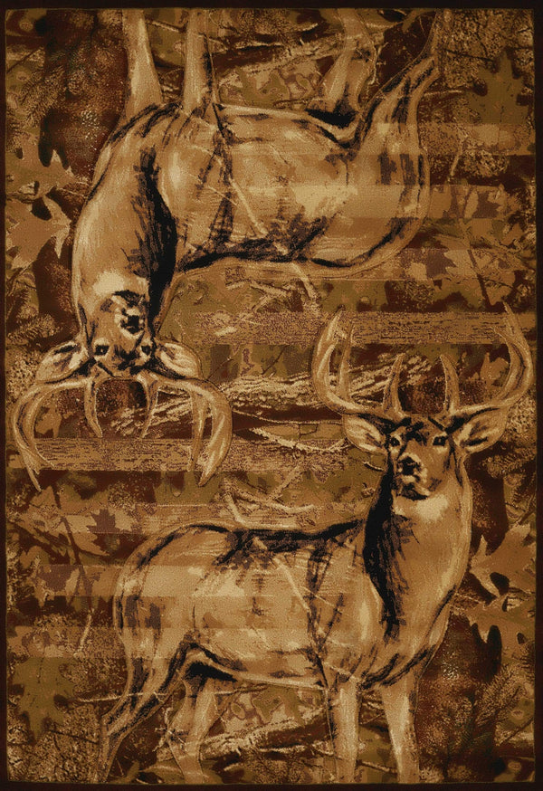 Rugs Home Decorators Collection Rugs 22" x 32" x 0.47" Toffee Polypropylene Accent Rug 8926 HomeRoots