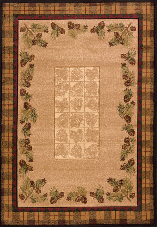 Rugs Home Decorators Collection Rugs 22" x 32" x 0.47" Toffee Polypropylene Accent Rug 8971 HomeRoots