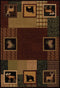 Rugs Home Decorators Collection Rugs 22" x 32" x 0.47" Toffee Polypropylene Accent Rug 9041 HomeRoots