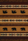 Rugs Home Decorators Collection Rugs 22" x 32" x 0.47" Toffee Polypropylene Accent Rug 9051 HomeRoots
