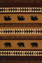 Rugs Home Decorators Collection Rugs 22" x 32" x 0.47" Toffee Polypropylene Accent Rug 9051 HomeRoots