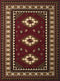 Rugs Home Decorators Collection Rugs 33" x 39" x 0.31" Burgundy Polypropylene Accent Rug 8730 HomeRoots