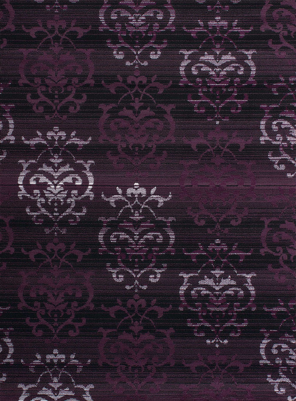 Rugs Home Decorators Collection Rugs 33" x 39" x 0.31" Plum Polypropylene Accent Rug 8846 HomeRoots