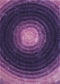 Rugs Incredible Rugs and Decor - 22" x 26" x 1.2" Violet Polyester Accent Rug HomeRoots