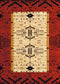 Rugs Incredible Rugs and Decor 22" x 32" x 0.47" Terracotta Polypropylene Accent Rug 9106 HomeRoots
