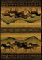 Rugs Incredible Rugs and Decor 22" x 36" x 0.45" Lodge Polypropylene Accent Rug 9352 HomeRoots