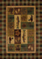 Rugs Incredible Rugs and Decor 47" x 63" x 0.45" Natural Polypropylene Accent Rug 9249 HomeRoots