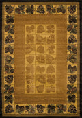 Rugs Incredible Rugs and Decor 47" x 63" x 0.45" Natural Polypropylene Accent Rug 9319 HomeRoots