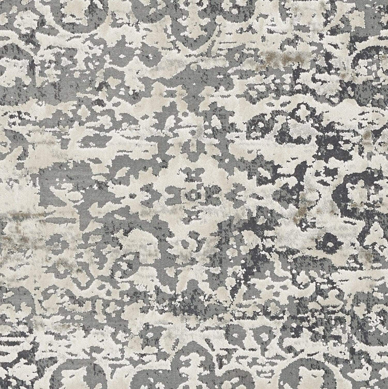 Rugs Ivory Area Rug - 5'3" x 7'7" Polyester Ivory Area Rug HomeRoots
