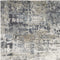 Rugs Ivory Area Rug - 5'3" x 7'7" Polyester Ivory/Teal Area Rug HomeRoots