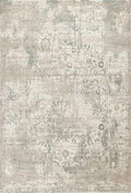 Rugs Ivory Area Rug 5'3" x 7'7" Polypropylene Ivory Area Rug 2788 HomeRoots