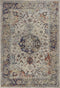 Rugs Ivory Area Rug - 5'3"X 7'7" Polypropylene Ivory Area Rug HomeRoots