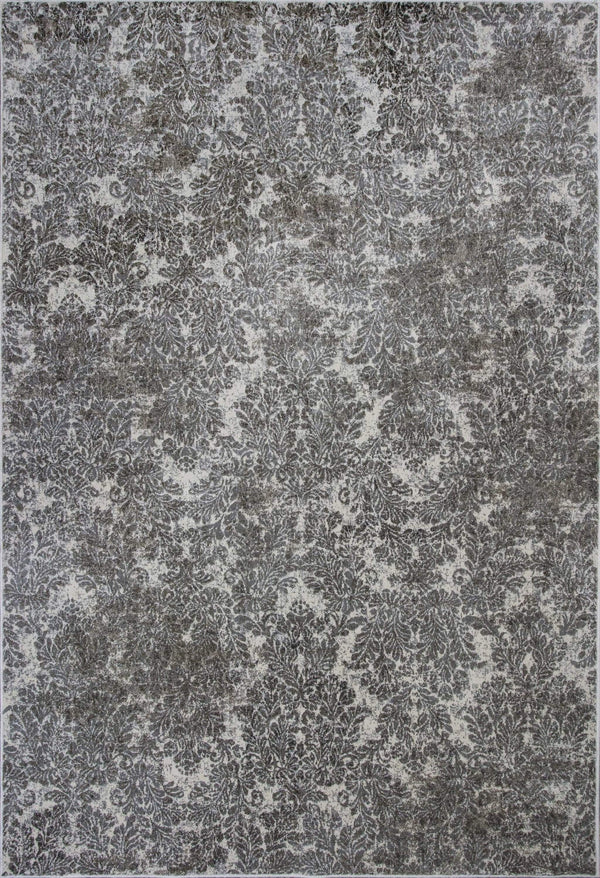 Rugs Ivory Area Rug - 5'3" x 7'7" Viscose Ivory/Sand Area Rug HomeRoots
