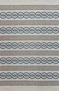 Rugs Ivory Area Rug - 5' x 7' UV-treated Polypropylene Ivory/Spa Area Rug HomeRoots