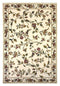 Rugs Ivory Area Rug - 7'7" Octagon Polypropylene Ivory Area Rug HomeRoots