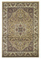 Rugs Ivory Rug - 5'3" x 7'7" Polypropylene Beige/Ivory Area Rug HomeRoots