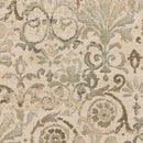 Rugs Ivory Rug - 5'3" x 7'8" Polypropylene Ivory Area Rug HomeRoots