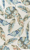 Rugs Ivory Rug 8' x 10'6" Polyester Ivory Area Rug 305 HomeRoots