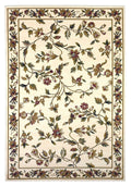 Rugs Ivory Rug - 9'10" X 13'2" Polypropylene Ivory Area Rug HomeRoots