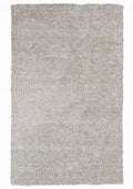 Rugs Ivory Rug - 9' x 13' Polyester Ivory Heather Area Rug HomeRoots
