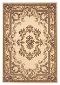 Rugs Ivory Shag Rug 2'3" x 3'3" Polypropylene Ivory Area Rug 3280 HomeRoots