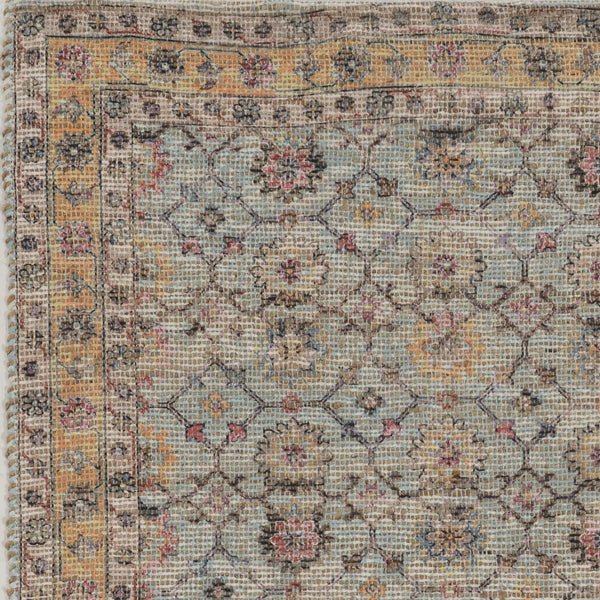 Rugs Jute Rug - 102" X 138" X 0.'25" Spa Jute / Polyester Rug HomeRoots