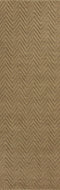 Rugs Jute Rug - 24" X 90" X 0.'5" Natural Jute Rug HomeRoots