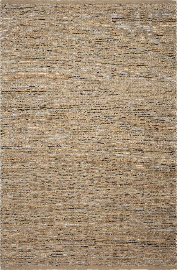 Rugs Jute Rug - 27" x 45" Jute Black Area Rug HomeRoots
