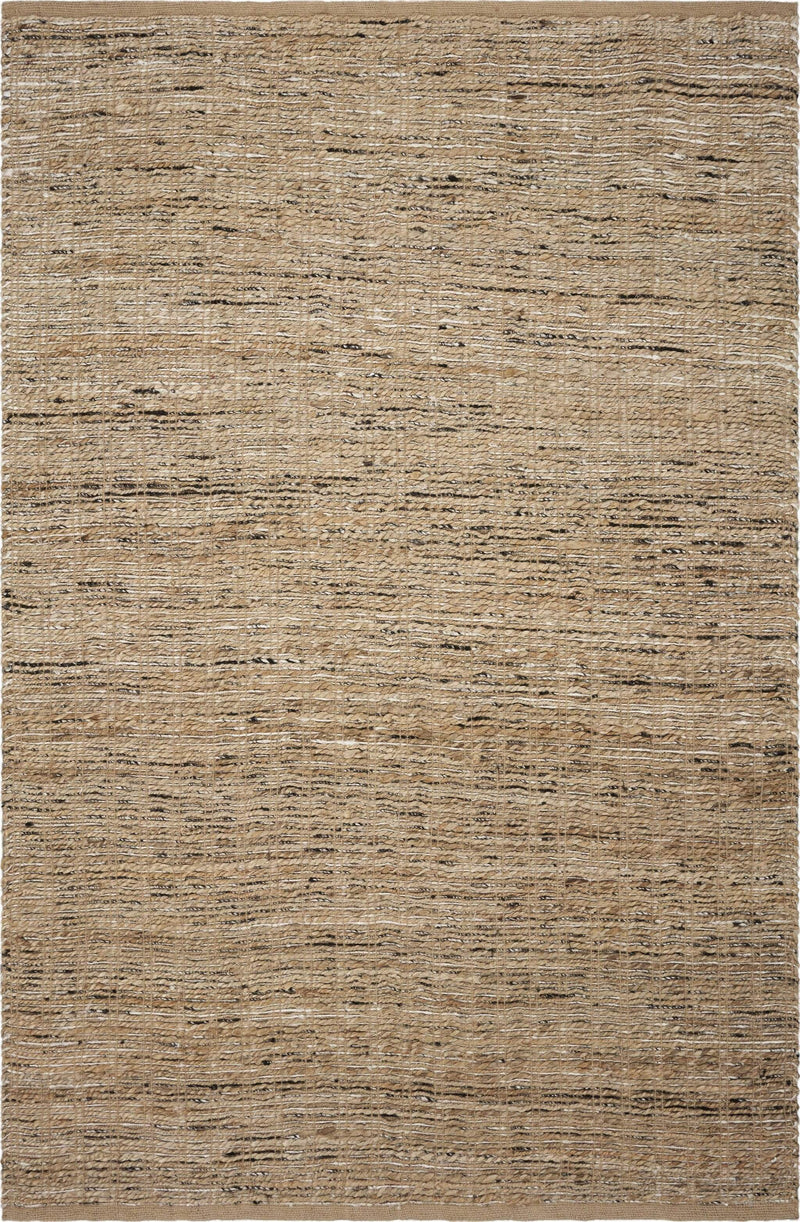 Rugs Jute Rug - 27" x 45" Jute Black Area Rug HomeRoots