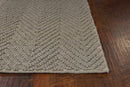 Rugs Jute Rug - 27" X 45" X 0.'5" Grey Jute Rug HomeRoots