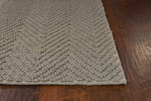 Rugs Jute Rug - 27" X 45" X 0.'5" Grey Jute Rug HomeRoots