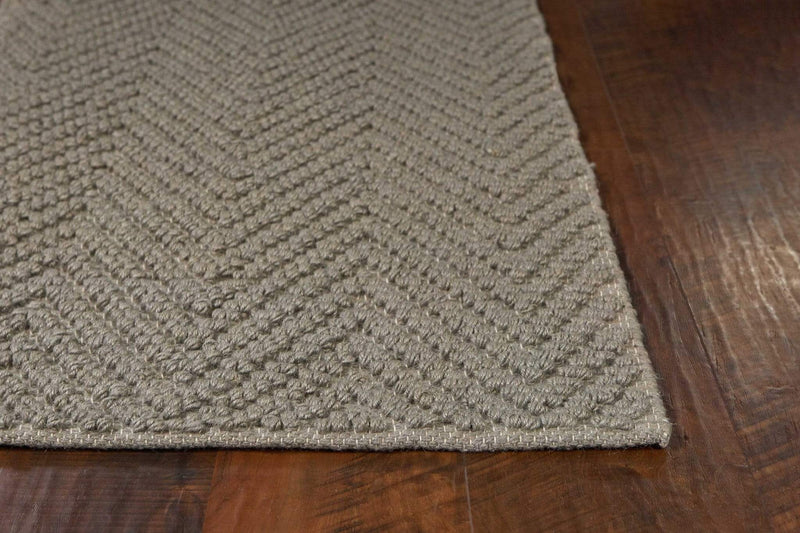 Rugs Jute Rug - 27" X 45" X 0.'5" Grey Jute Rug HomeRoots