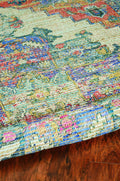 Rugs Jute Rug - 60" X 84" X 0.'25" Multi Jute / Polyester Rug HomeRoots