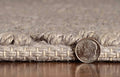 Rugs Jute Rug - 60" X 96" X 0.'5" Grey Jute Rug HomeRoots