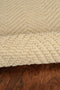Rugs Jute Rug - 60" X 96" X 0.'5" Ivory Jute Rug HomeRoots