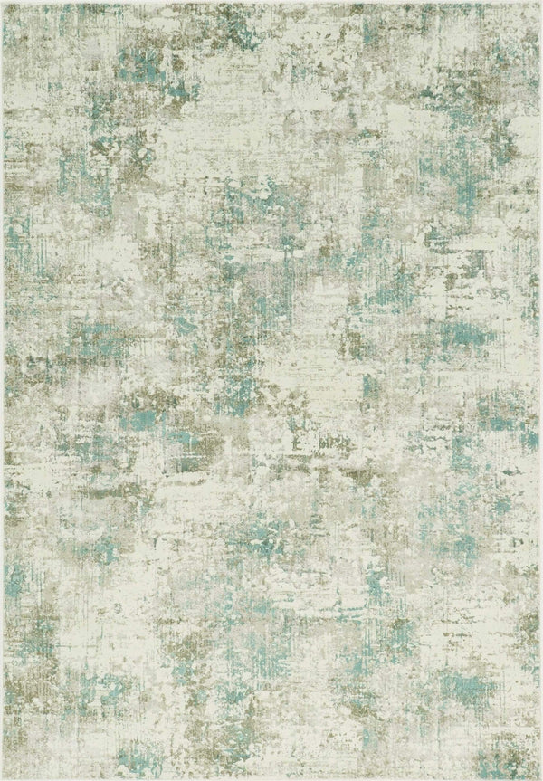 Rugs Kitchen Runner Rugs - 2'2" x 6'11" Runner Polypropylene and Viscose Ivory Area Rug HomeRoots