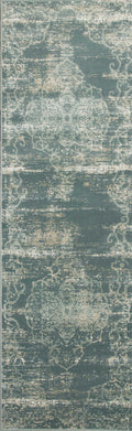 Rugs Kitchen Runner Rugs - 2'2" x 6'11" Runner Polypropylene Slate Area Rug HomeRoots