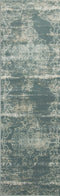 Rugs Kitchen Runner Rugs - 2'2" x 6'11" Runner Polypropylene Slate Area Rug HomeRoots