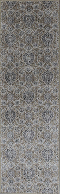 Rugs Kitchen Runner Rugs - 2'2"X 6'11" Runner Viscose Sand Area Rug HomeRoots