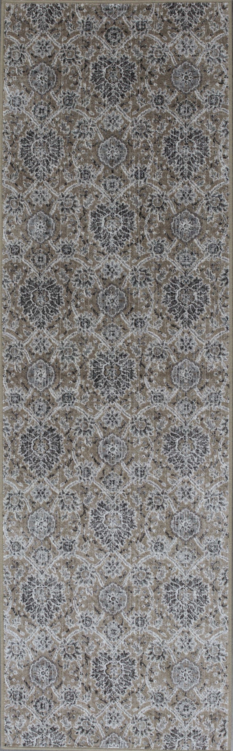 Rugs Kitchen Runner Rugs - 2'2"X 6'11" Runner Viscose Sand Area Rug HomeRoots