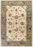 Rugs Kitchen Runner Rugs - 2'2" x 7'10" Runner Polypropylene Sand/Seafoam Area Rug HomeRoots