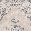Rugs Kitchen Runner Rugs - 2'2" x 7'10" Runner Polypropylene Sky Blue Area Rug HomeRoots