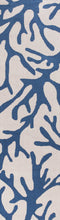 Rugs Kitchen Runner Rugs - 2' x 7'6" Runner Polyester Ivory/Blue Area Rug HomeRoots