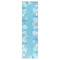 Rugs Kitchen Runner Rugs - 2' x 7'6" Runner Polyester Sea Blue Area Rug HomeRoots