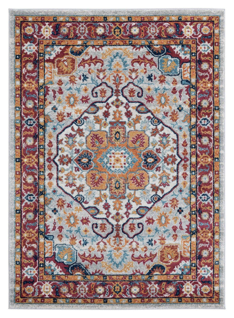 Rugs Large Area Rugs 150" x 180" x 0.43" Multi Olefin Oversize Rug 6993 HomeRoots